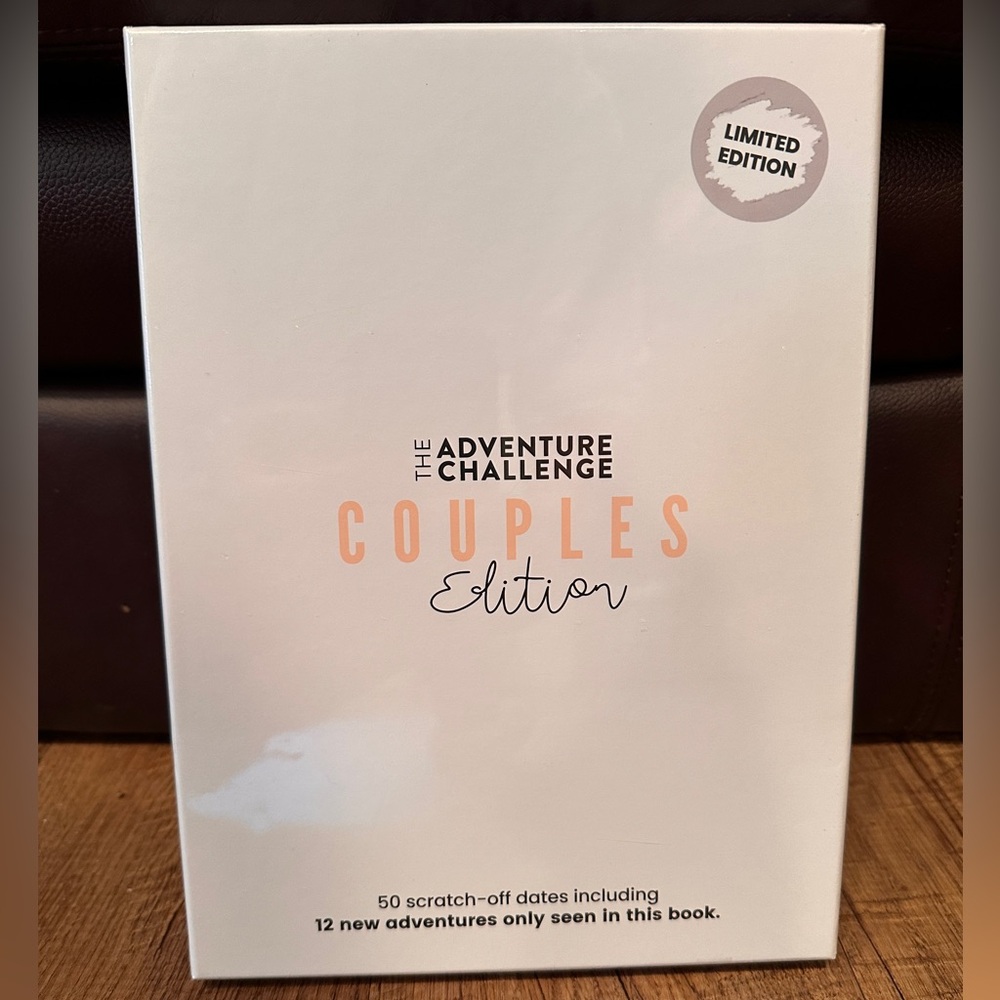 Couples Adventure Challenge Scratch Off Book